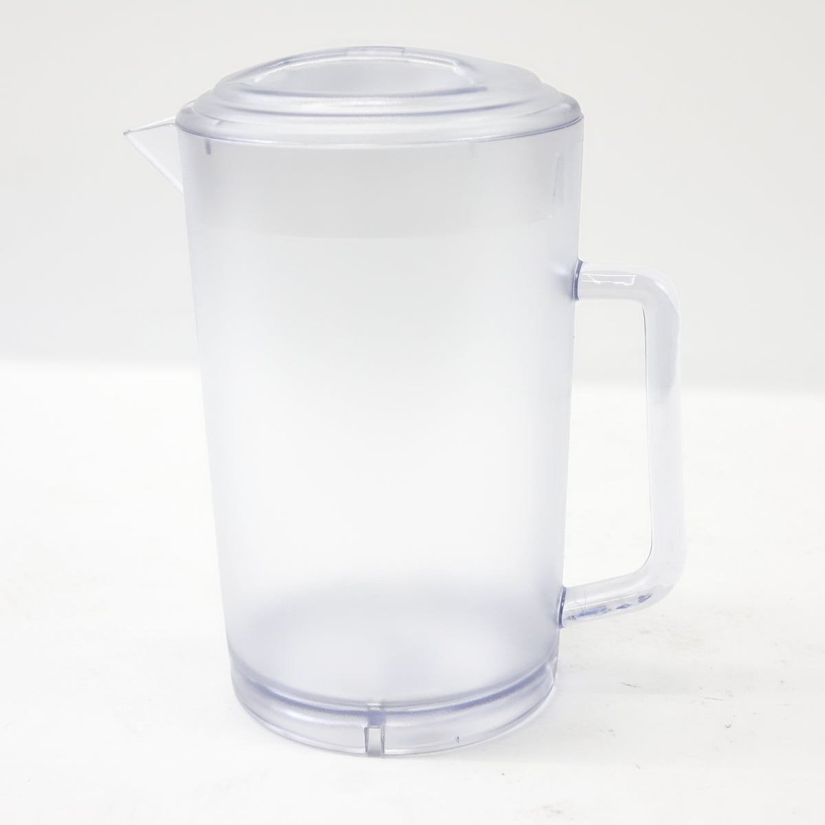 G.E.T. Textured Clear Polycarbonate 64 Oz Water Pitcher w/Lid