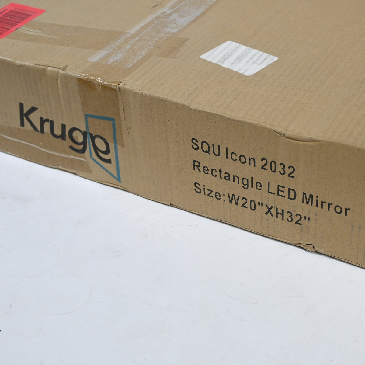 Krugg 20"X32" LED Bathroom Mirror Includes Dimmer & Defogger Wall Mount