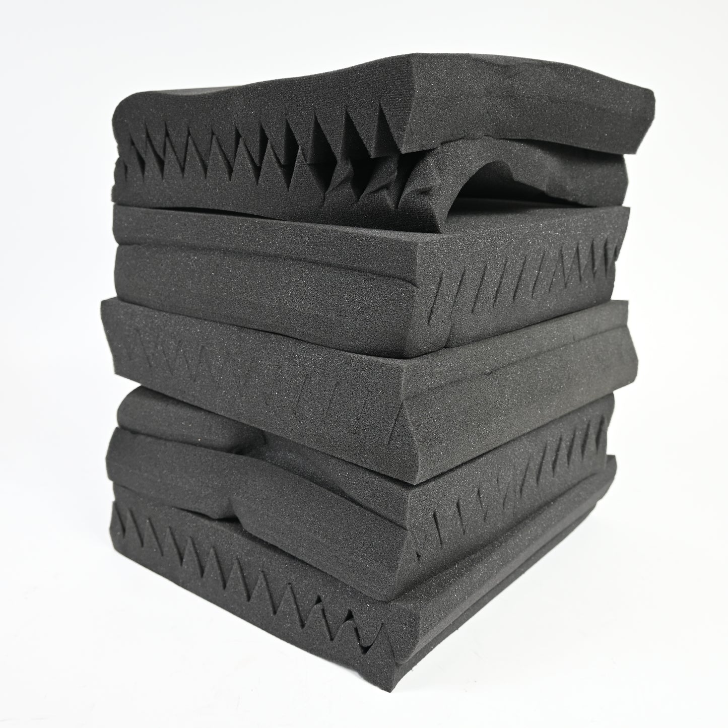 DECOLURE 24 Pack Black Acoustic Panels - Extra Thick 2" (12" x 12")