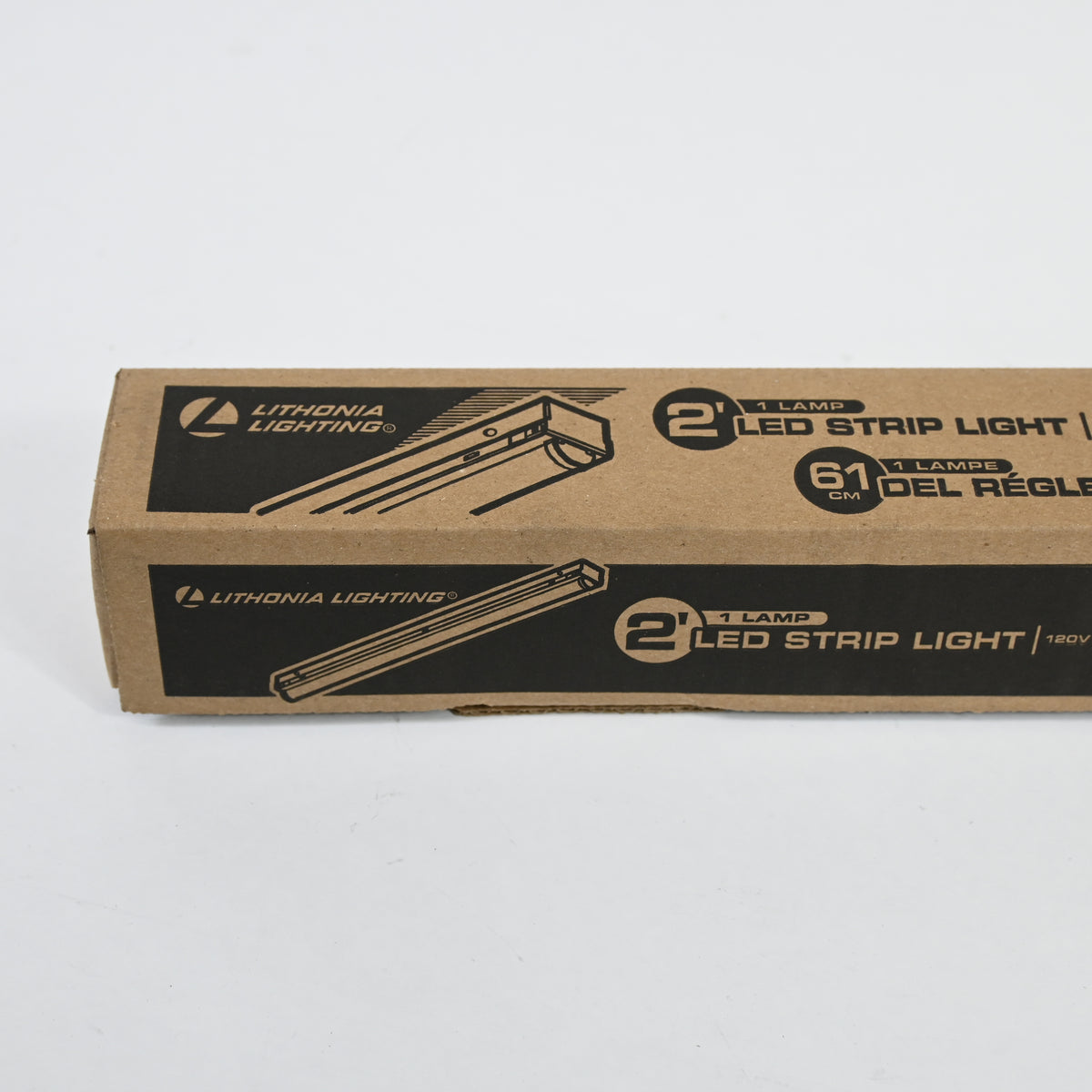 Lithonia Lighting 2' LED Light Fixture 120V 4000K Cool White MNSL L23 1LL - New
