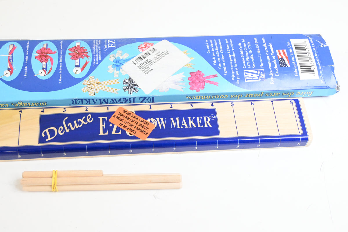 Deluxe E-Z BowMaker Bow Making Tool Crafting Bowmaker Designer Bow Maker - New