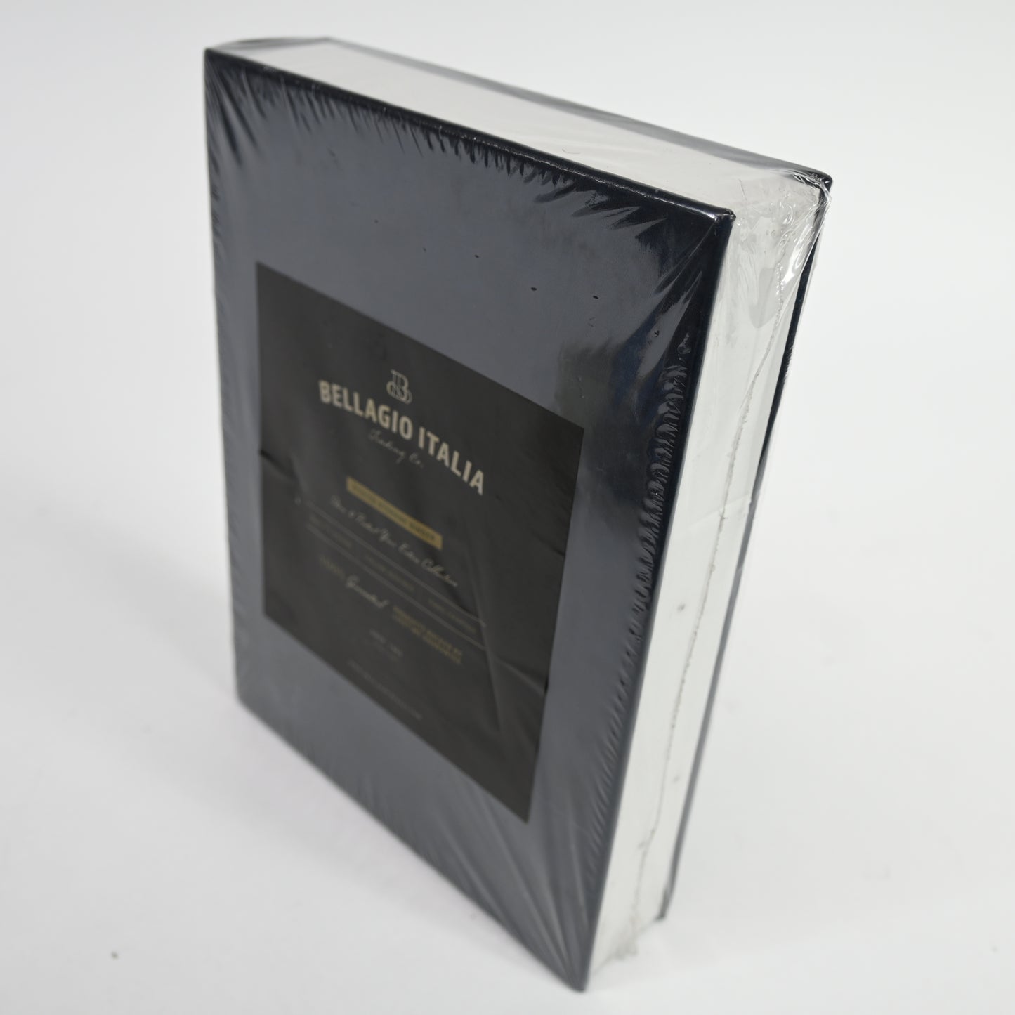 Bellagio Italia Corona CD DVD Storage Binder Lago Blue Faux 48 Disc - New