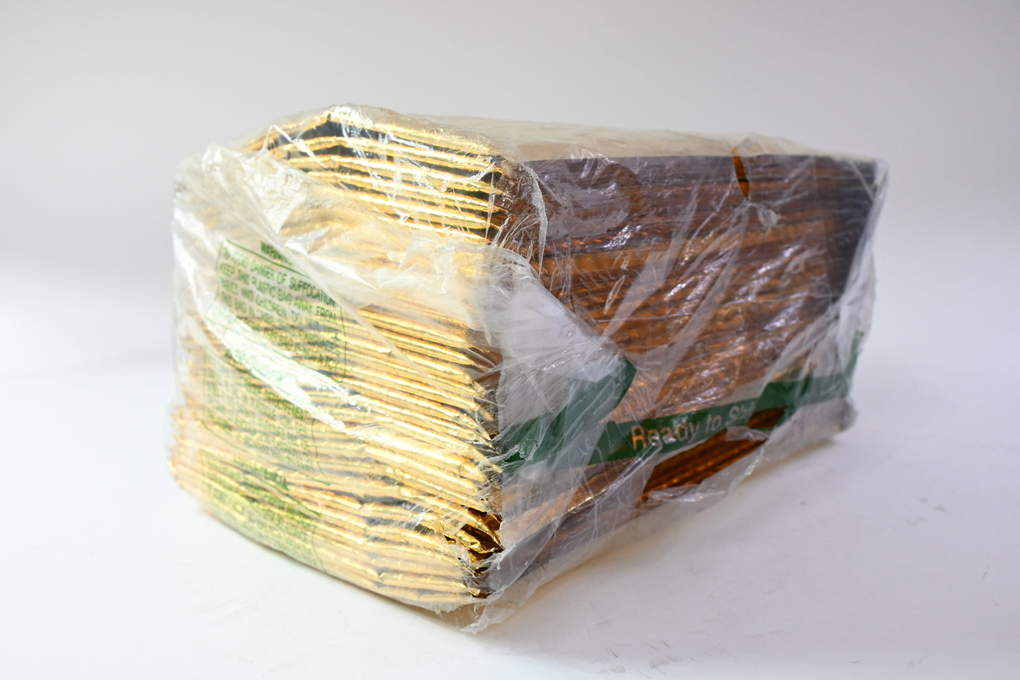 Metallic Gold Bubble Mailers – Glamour Padded Shipping Envelopes - Open Box