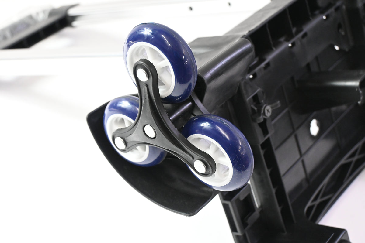 Black Fashion Sports Rolling Backpack with Wheels for Elementary School Students