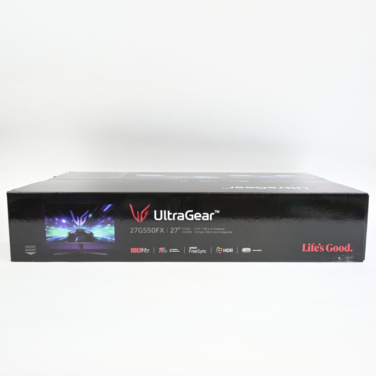 LG 27" UltraGear FHD 180Hz Gaming Monitor with AMD FreeSync