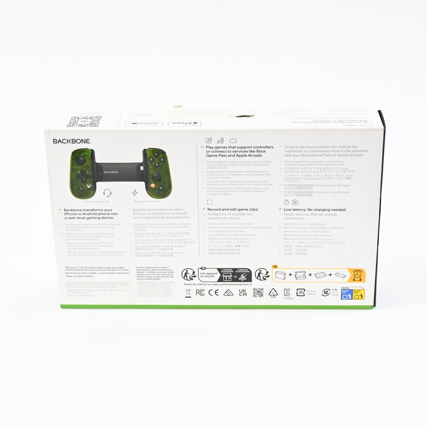 Backbone One Xbox Edition USB-C Mobile Gaming Controller iPhone Android