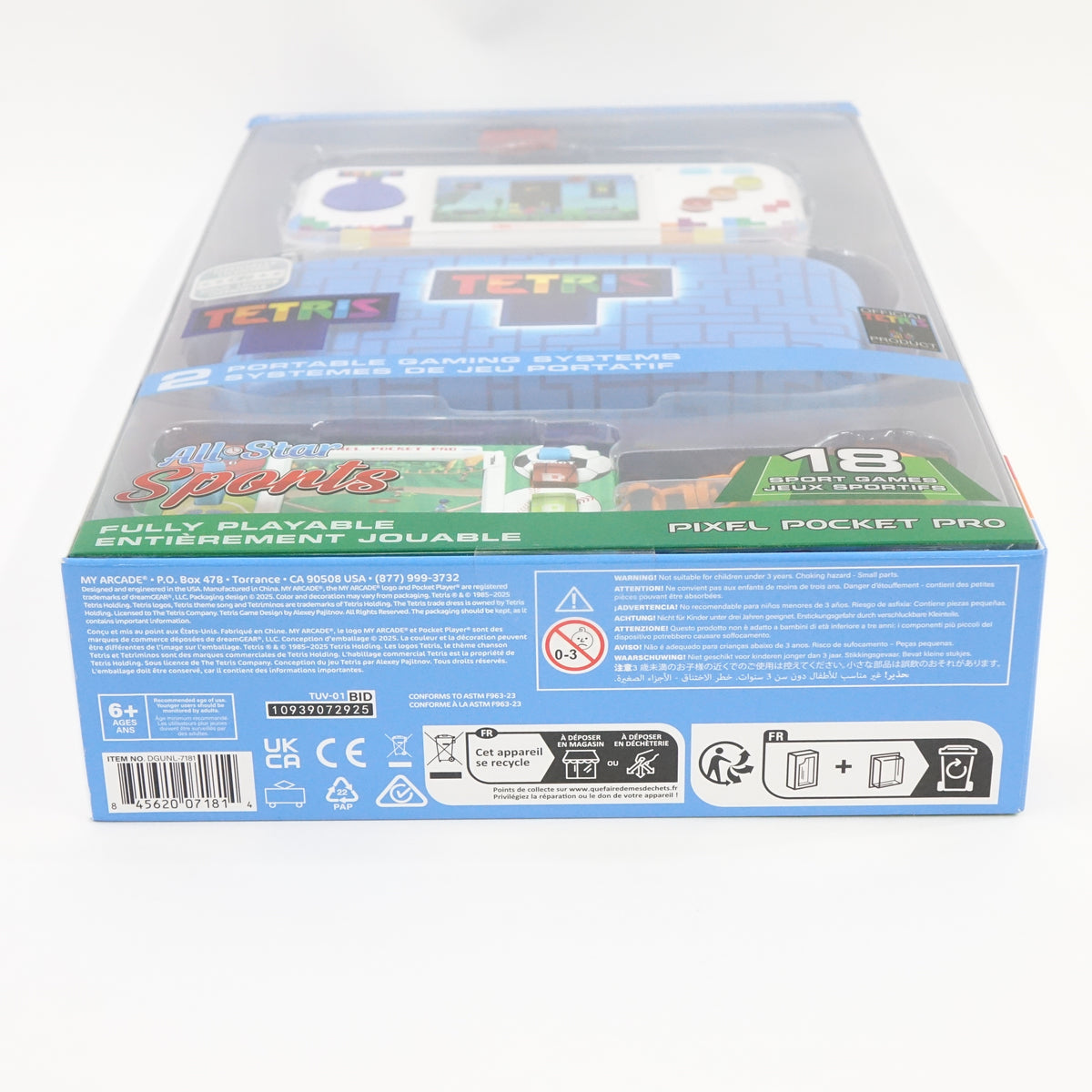 My Arcade Tetris Pocket Player Pro Bundle Sports Pixel Pocket Pro Case