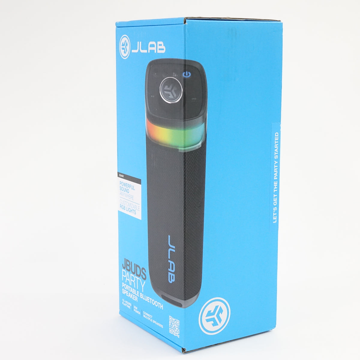 JLab Go Party Bluetooth Speaker RGB Waterproof Portable Wireless - New