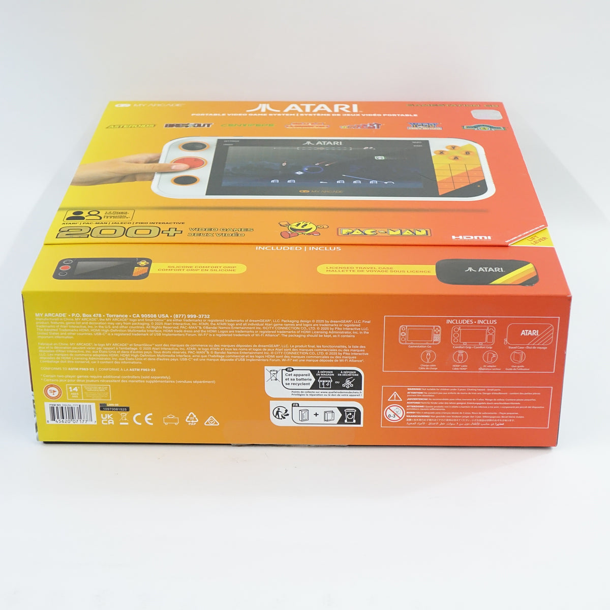 My Arcade Atari Gamestation Go Bundle 200+ Games Handheld Retro Console