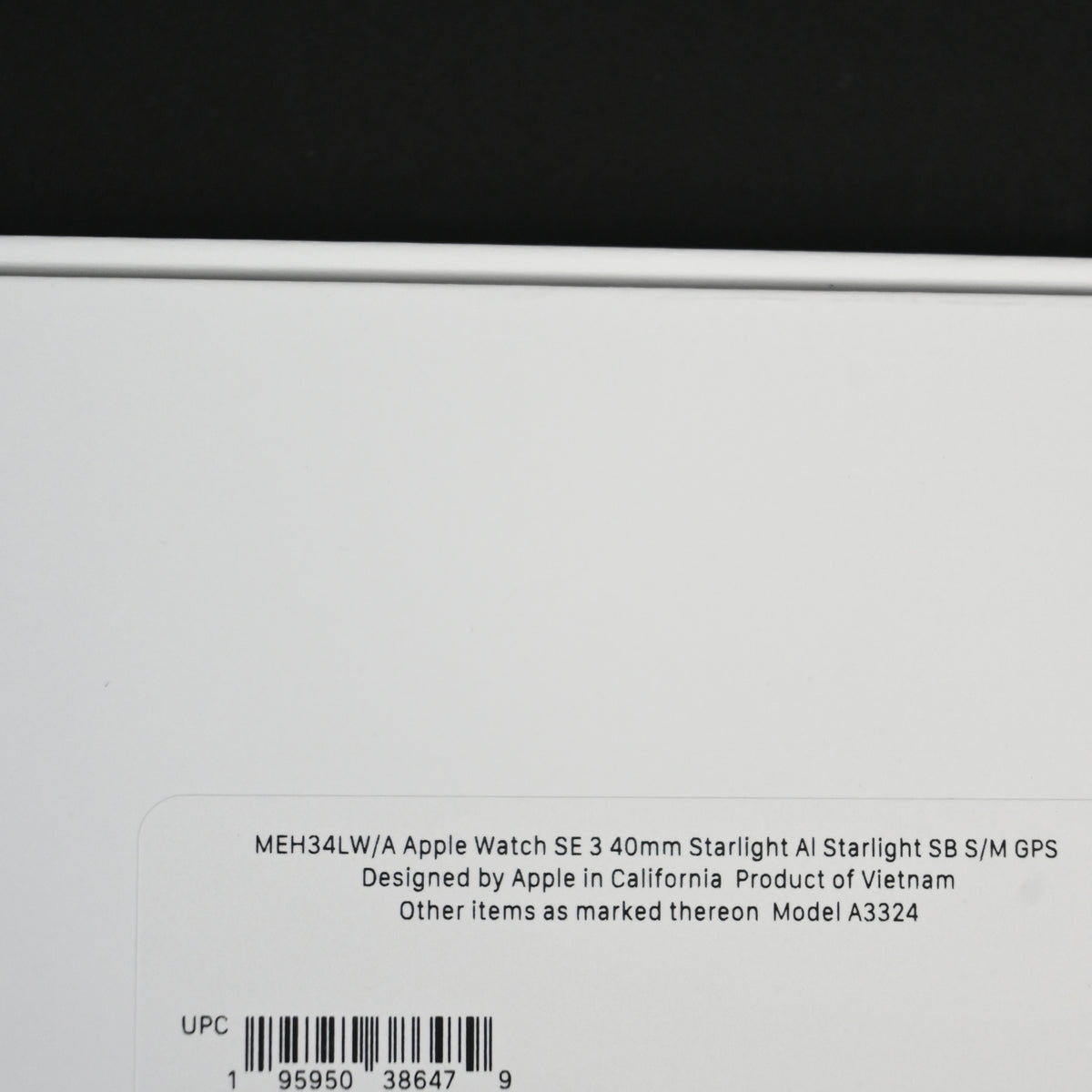 Apple Watch Series 11 GPS 46mm Space Gray Black Sport Band M/L MEV44LW/A - New