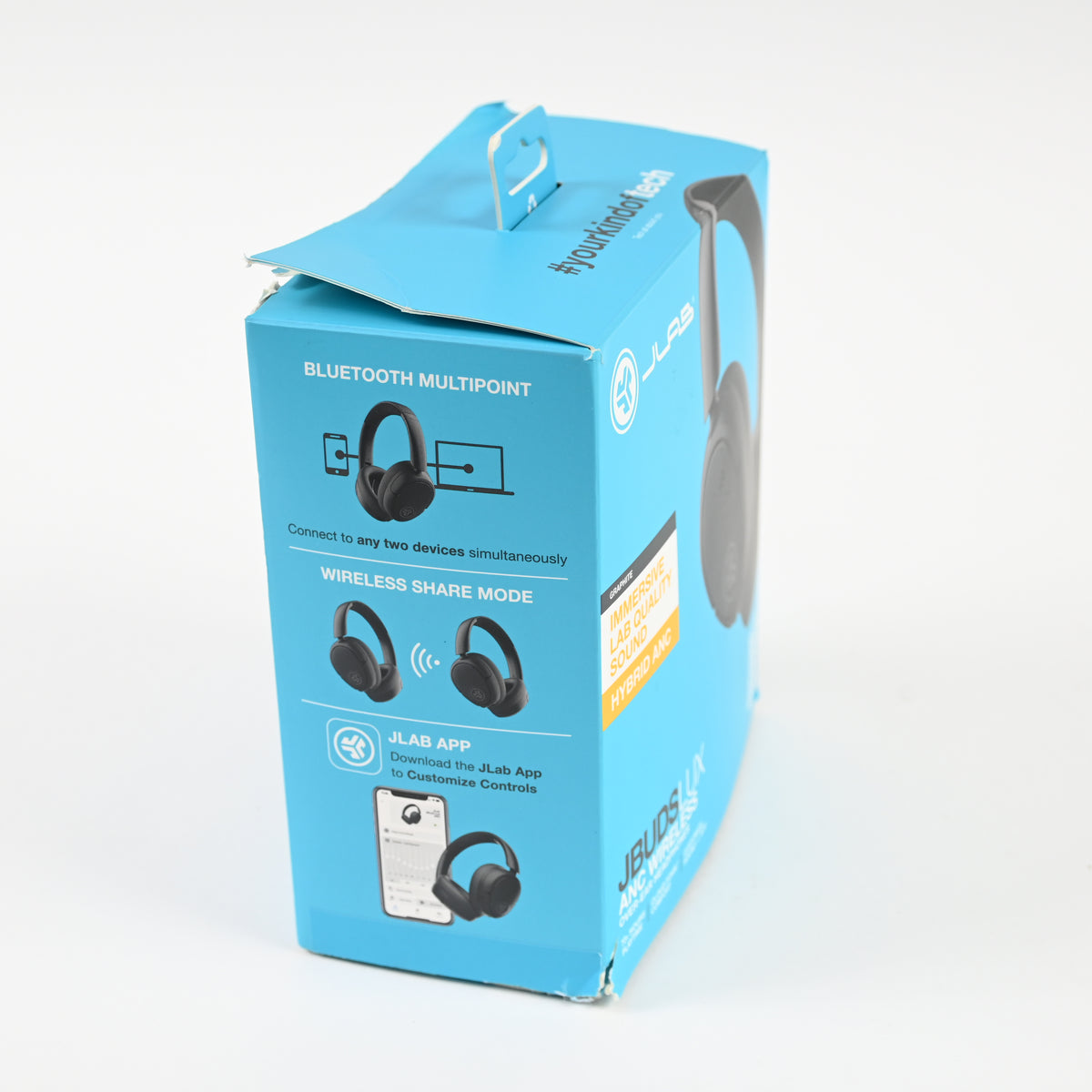 JLab JBuds Lux ANC Over-Ear Headphones - Graphite