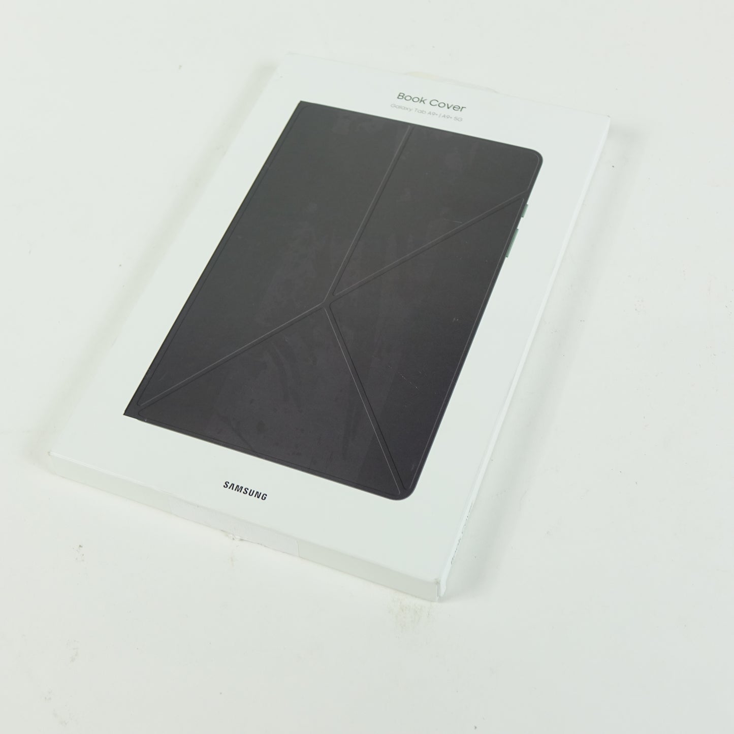 Samsung Galaxy Tab A9+ Bookcover - Black/Green