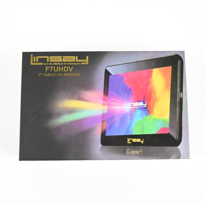 LINSAY 7" HD TAB Quad Core Android Tablet Dual Camera