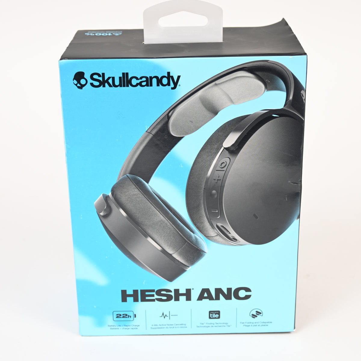 Skullcandy Hesh ANC Over-Ear Wireless Bluetooth Headphones - True Black
