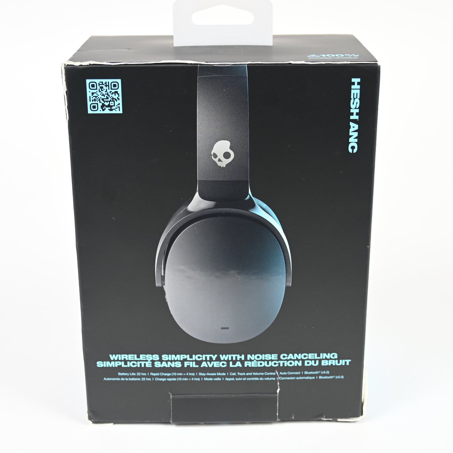 Skullcandy Hesh ANC Over-Ear Wireless Bluetooth Headphones - True Black