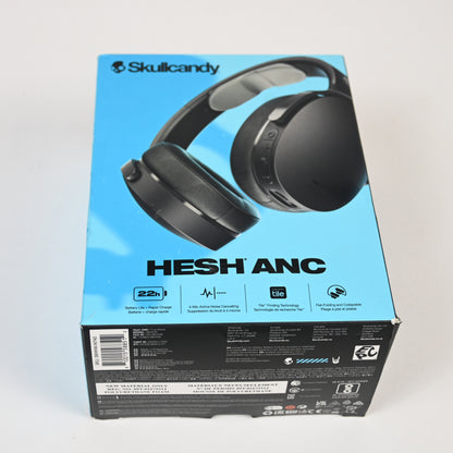 Skullcandy Hesh ANC Over-Ear Wireless Bluetooth Headphones - True Black