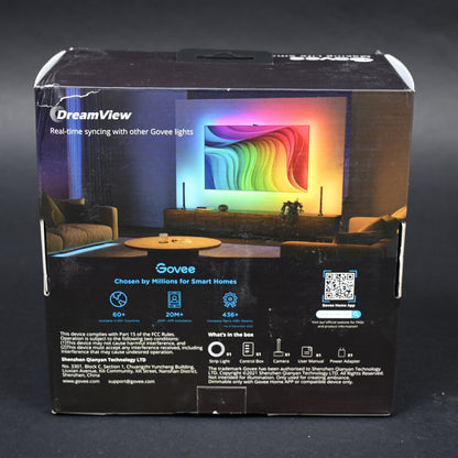 Govee Smart TV Backlight 3S for Wifi 55'-65' TVs 4 in 1 LED w/ Camera