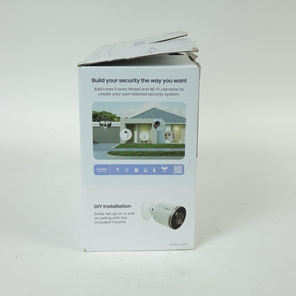 LOREX 2-Pack 2K Spotlight Security Camera BW482CAD-E-2PK - Open Box
