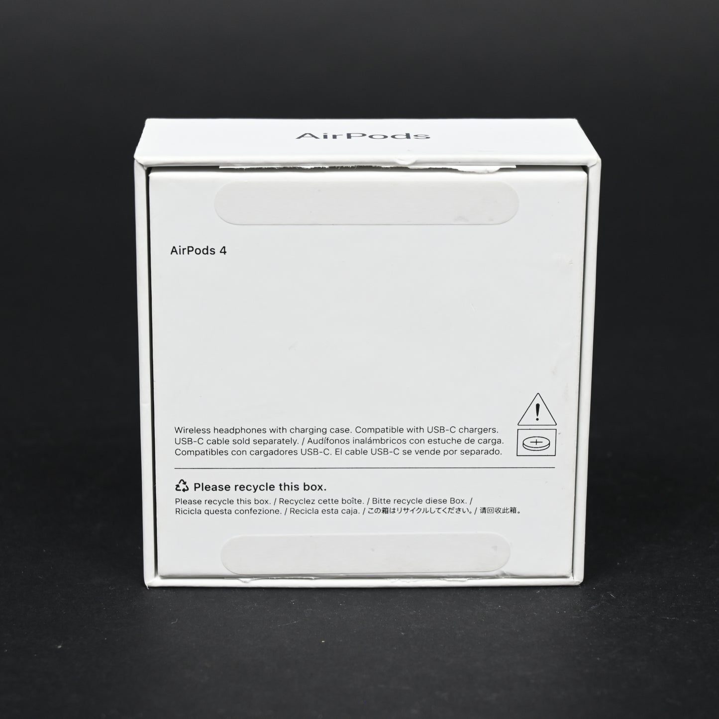 Apple AirPods 4 Wireless Bluetooth Earbuds Headphones USB-C MXP63LL/A - Grade A