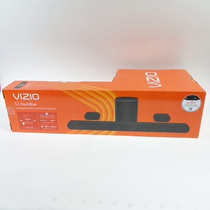 VIZIO 5.1 Soundbar w/ Subwoofer & Surround Sound w/ Dolby Atmos, DTS:X - Black S