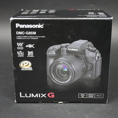Panasonic Lumix DMC-G85 Mirrorless Camera with 12-60mm f/3.5-5.6 Lumix G Power O