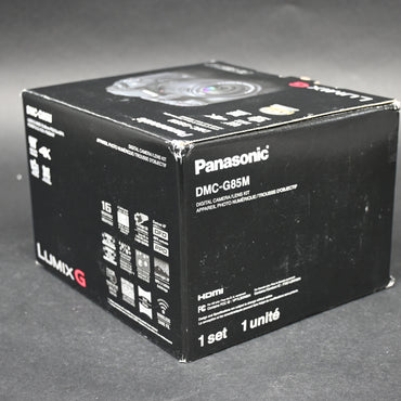 Panasonic Lumix DMC-G85 Mirrorless Camera with 12-60mm f/3.5-5.6 Lumix G Power O