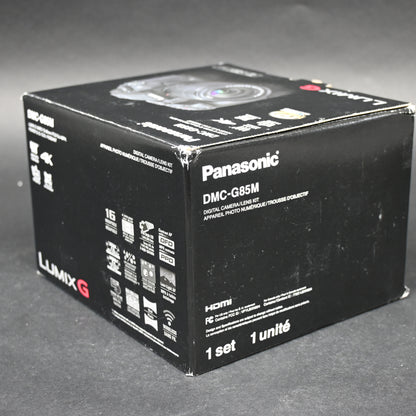 Panasonic Lumix DMC-G85 Mirrorless Camera with 12-60mm f/3.5-5.6 Lumix G Power O