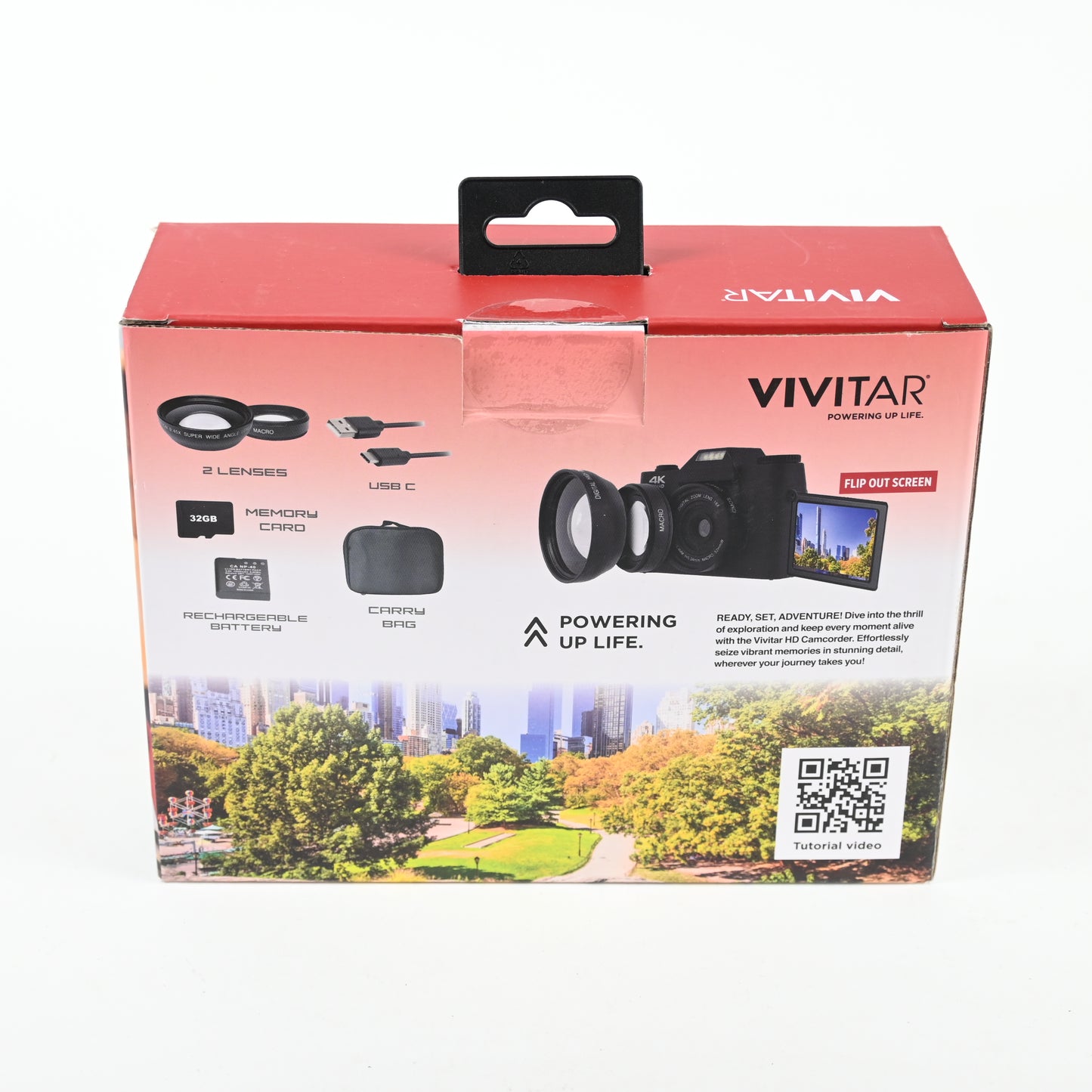 Vivitar 4K Wi-Fi Digital Camera with Interchangeable Lenses - Grade A