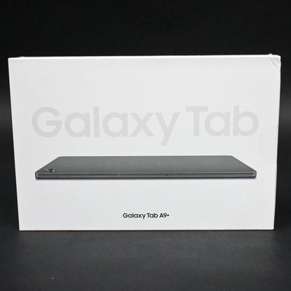 SAMSUNG Galaxy Tab A9+ (Silver) 64GB 10.9” + Galaxy Tab A9+ Book Cover (Blue)