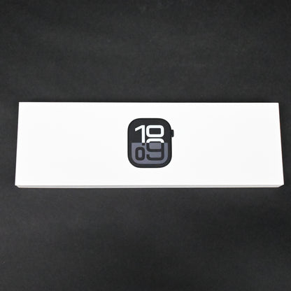 Apple Watch Series 10 [46mm] Smartwatch M/L Sport Band MWWQ3LW/A Jet Black - New