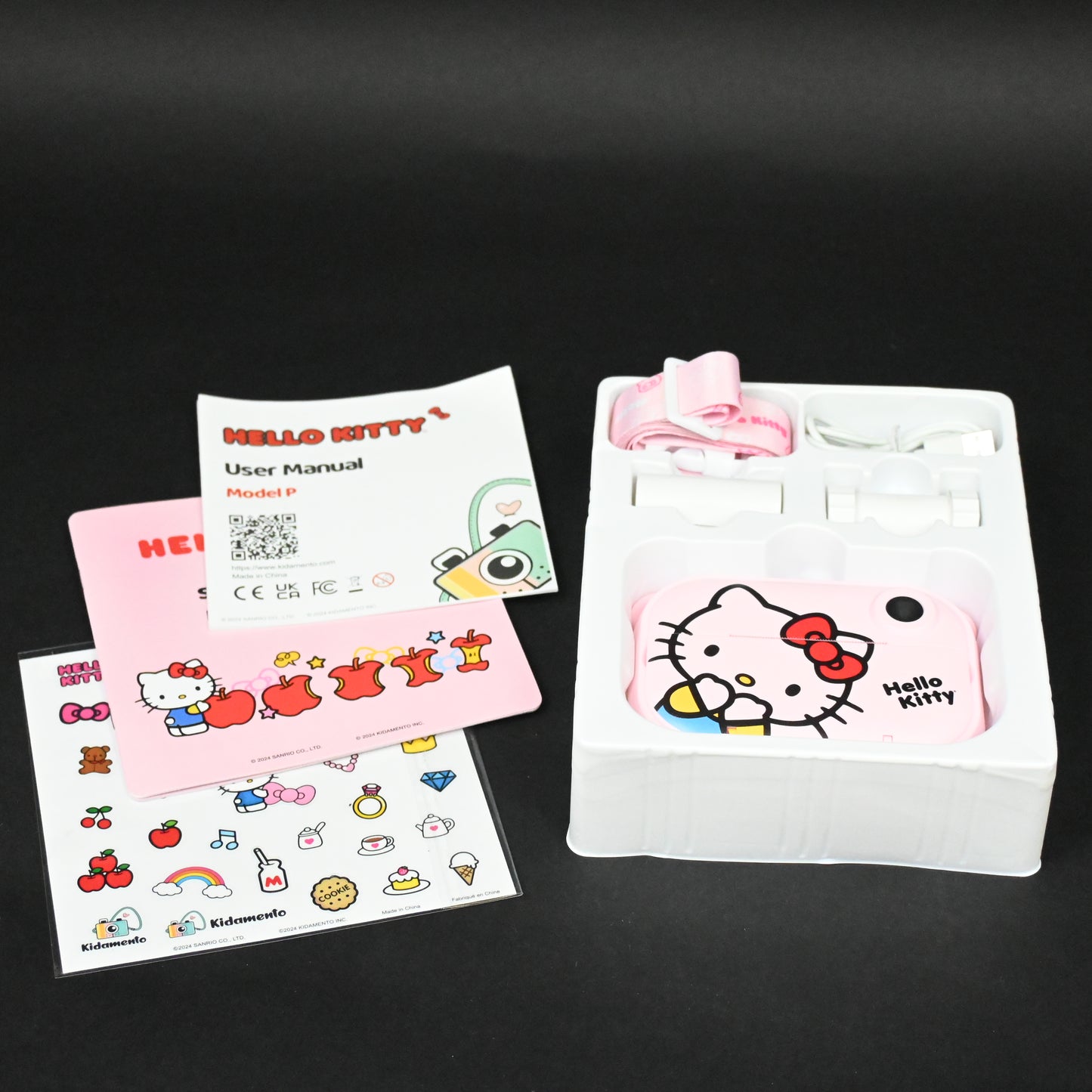 Hello Kitty Instant Print Kids Digital Camera & Video Cam - Model P Hello Kitty