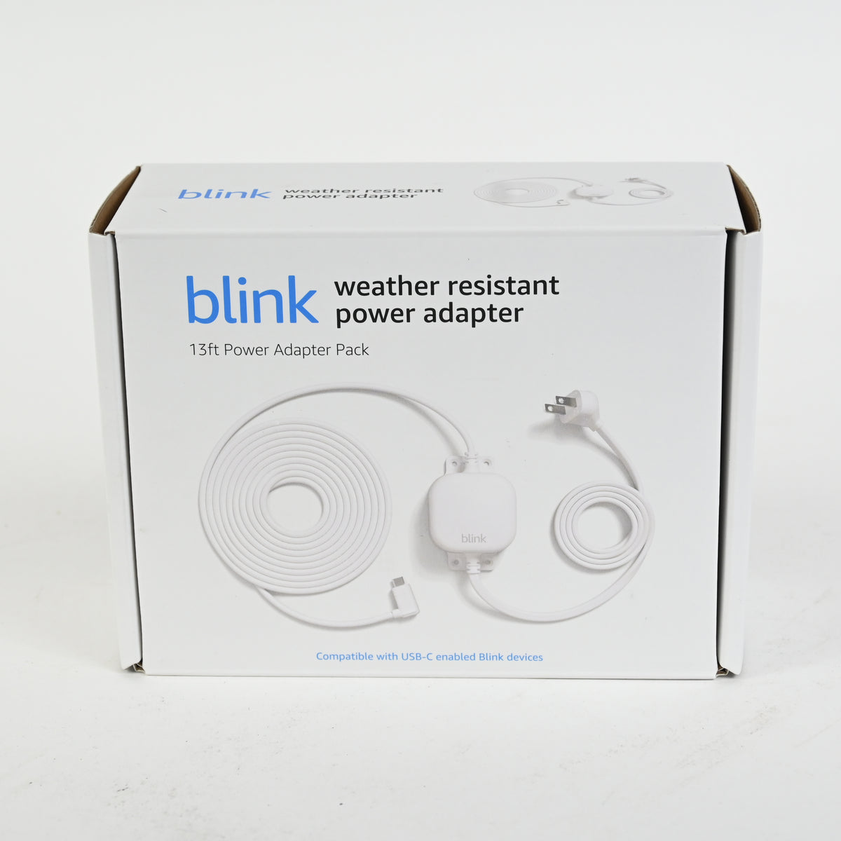 Blink Weather Resistant 13ft Power Adapter for Blink Mini 2 and Blink Outdoor 4