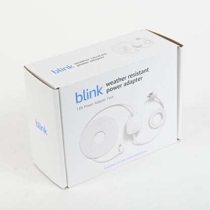 Blink Weather Resistant 13ft Power Adapter for Blink Mini 2 and Blink Outdoor 4
