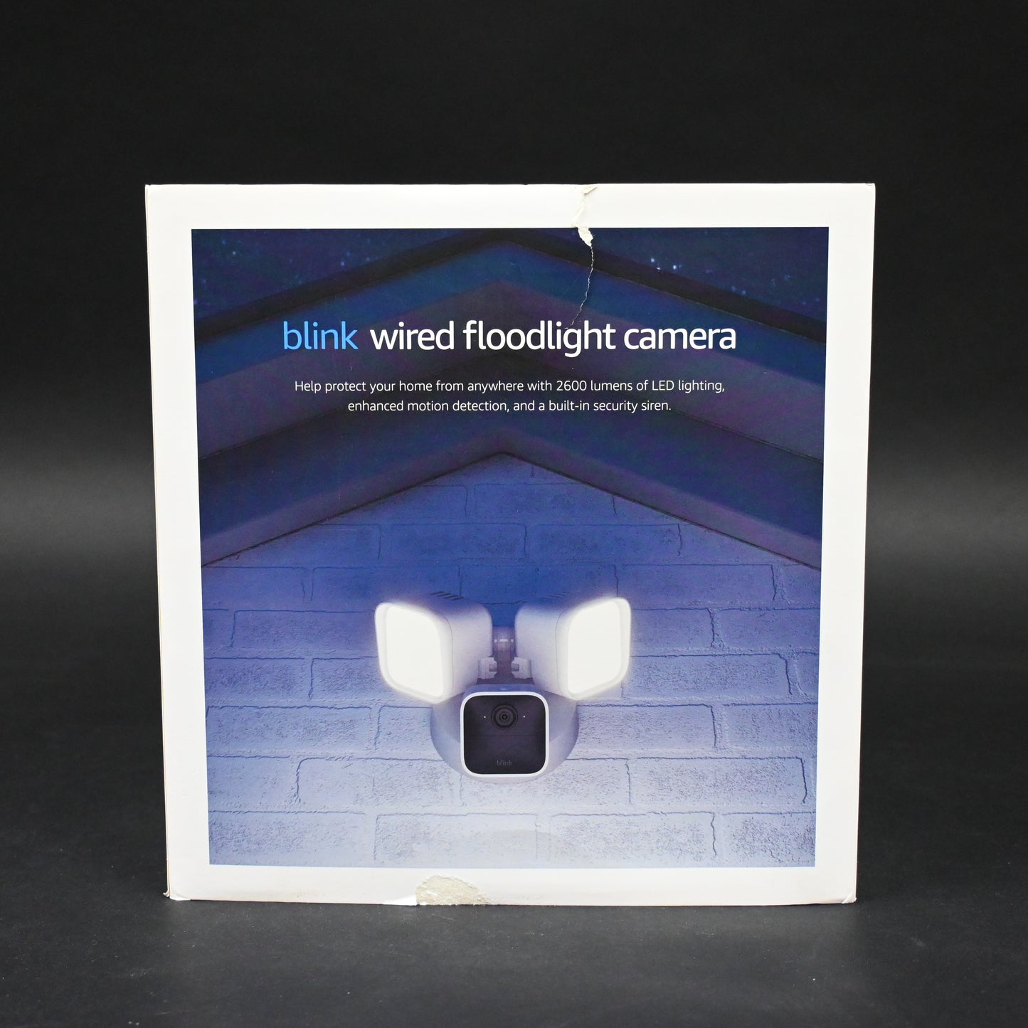 Blink Wired Floodlight Smart Security Camera – White
