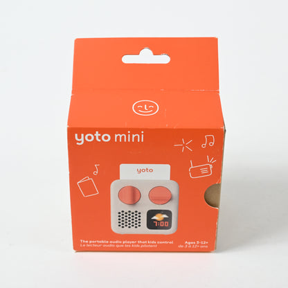 Yoto Mini + Make Your Own Card - Screen-Free Bluetooth Audio Player - Grade A