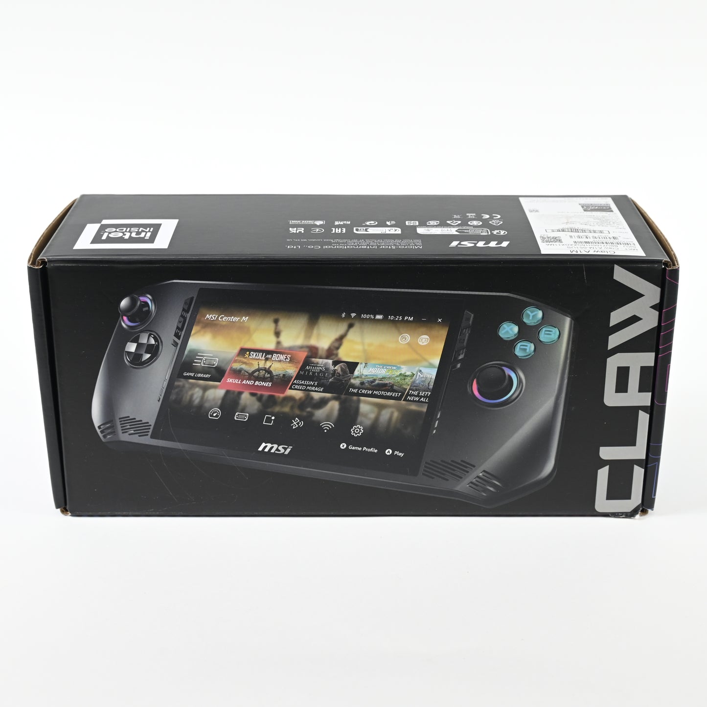 MSI Claw Ultra 7-155H PC 7" Gaming Handheld 120Hz 16GB RAM 512GB - Grade A