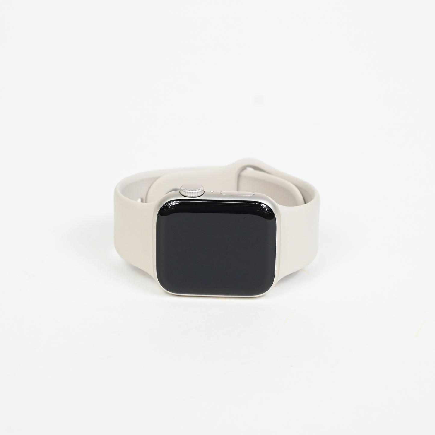 Apple Watch SE (2nd Gen) [40mm] Smartwatch Sport Band S/M (Starlight)