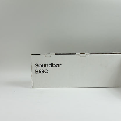 SAMSUNG B63C Bluetooth Soundbar w/ Subwoofer HW-B63C/ZA 2022 Model - Black