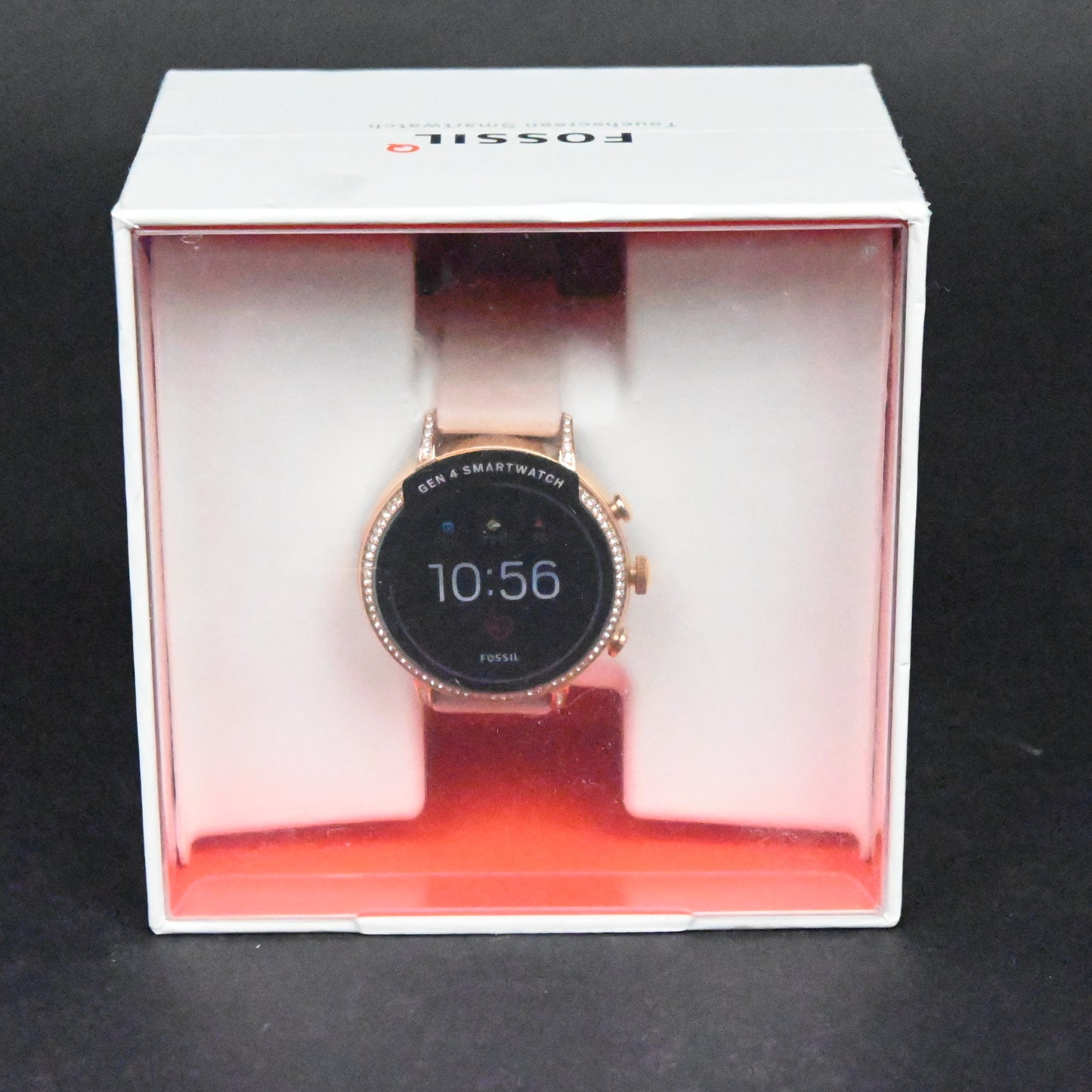 Fossil Women's Gen 4 Venture Touchscreen Smartwatch - Rose Gold, Pink