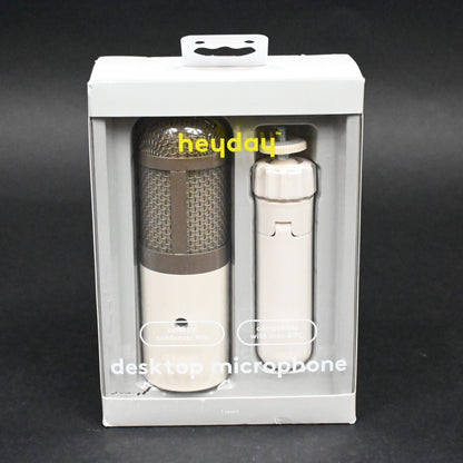 heyday Desktop Microphone - Stone White