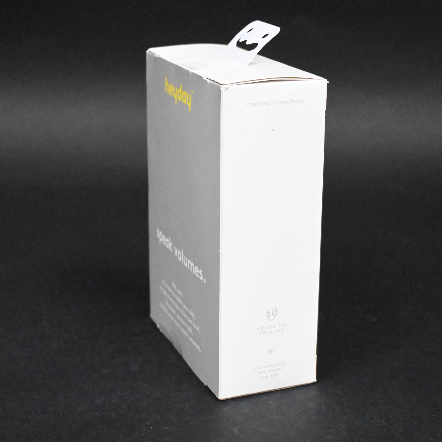heyday Desktop Microphone - Stone White