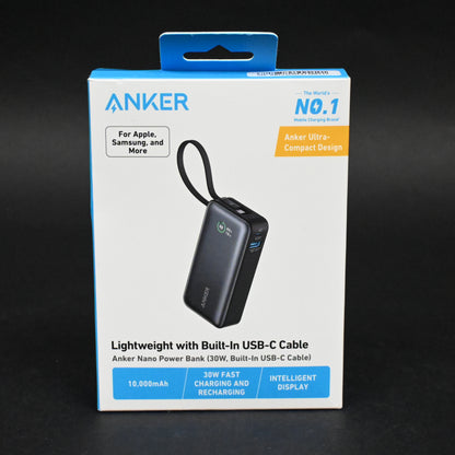 ANKER Power Bank, Power IQ 3.0 Portable Charger with PD 30W Max Output