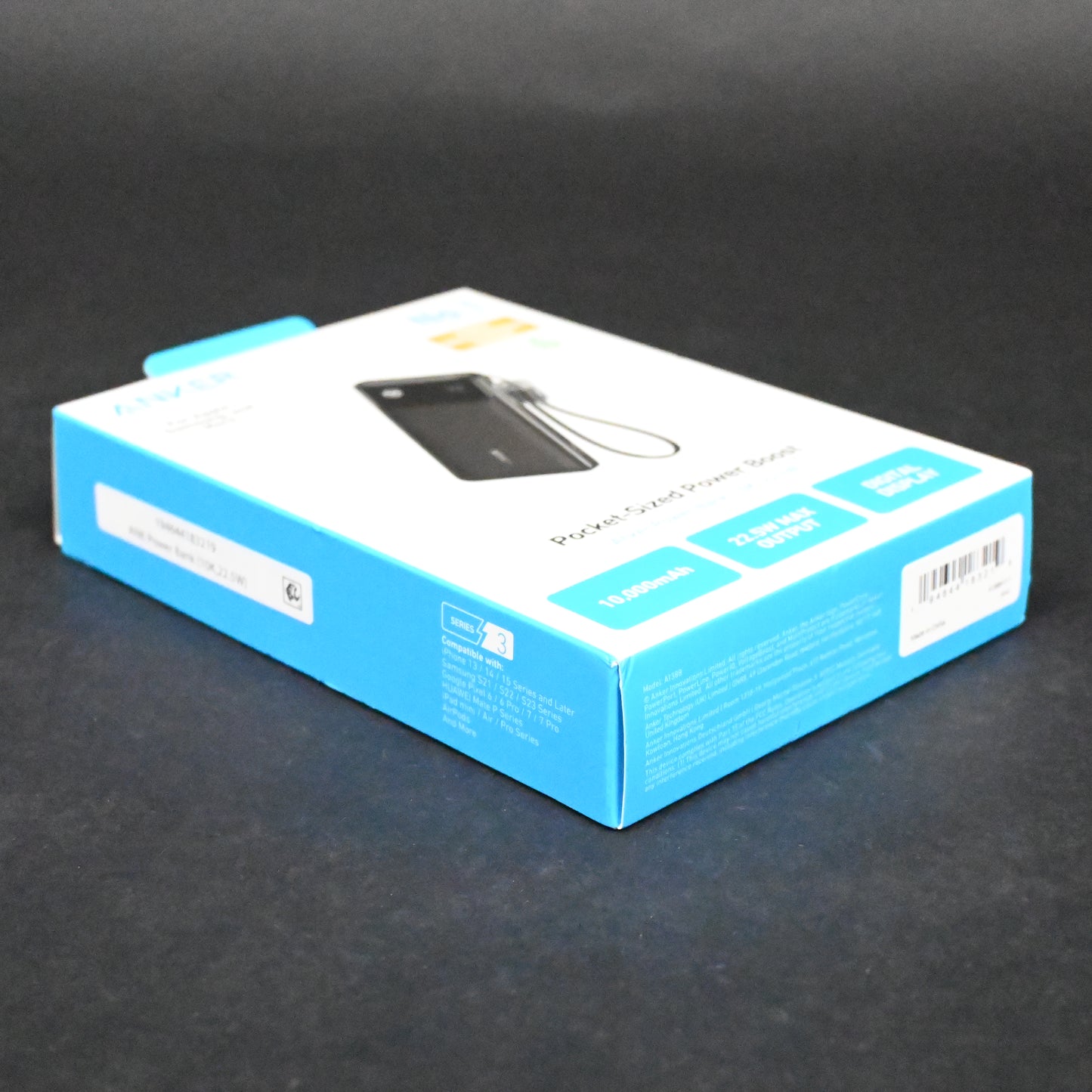 Anker 10000mAh 22.5W Power Bank - Black