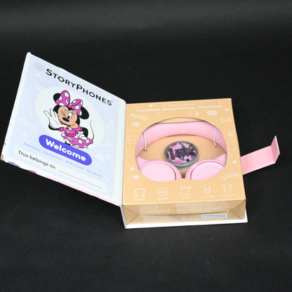 STORYPHONES Kids Bluetooth Foldable Headphones StoryShield - Pink