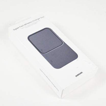 Samsung Super Fast Wireless Charger Duo 15W with Adapter Power Adapter - Grade A