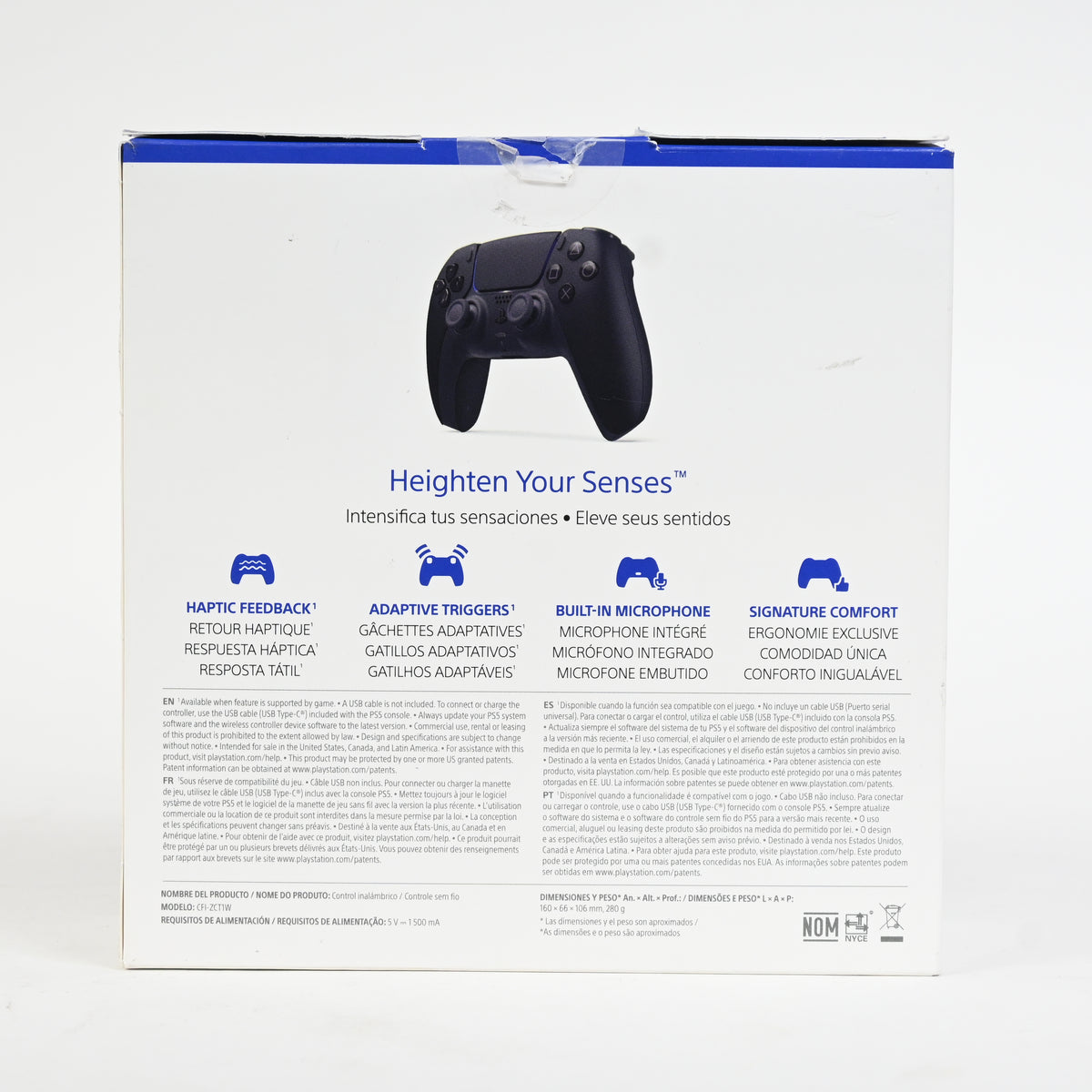 PlayStation DualSense® Wireless Controller - Midnight Black - 1000039936