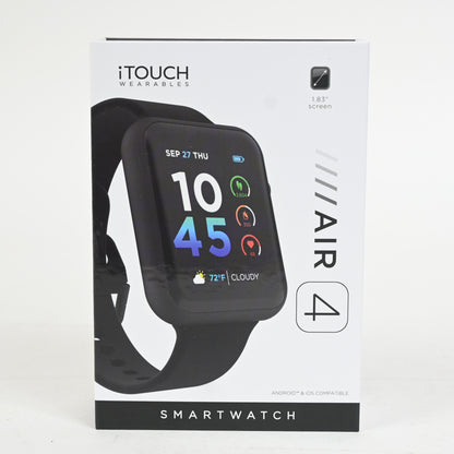 iTouch Air 4 Smartwatch - Black
