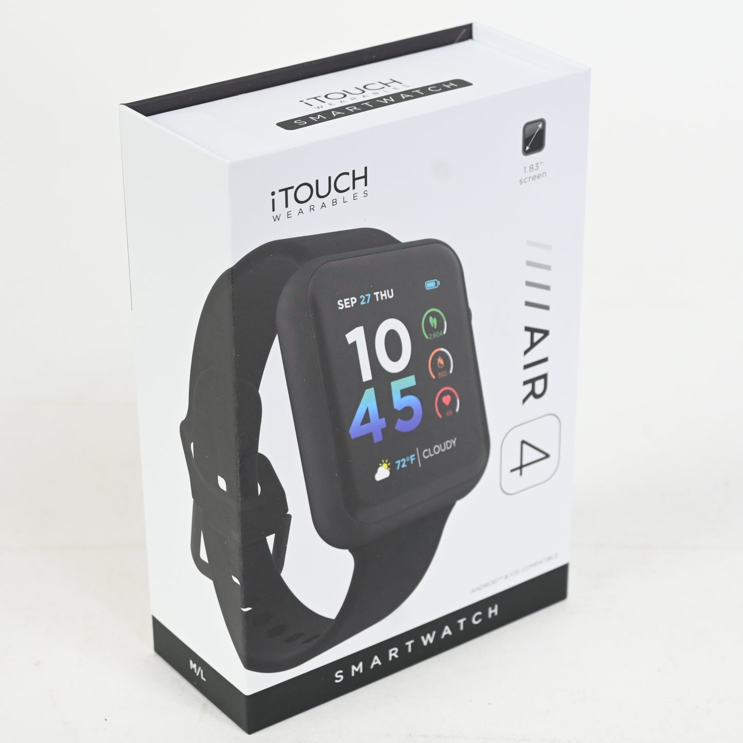 iTouch Air 4 Smartwatch - Black