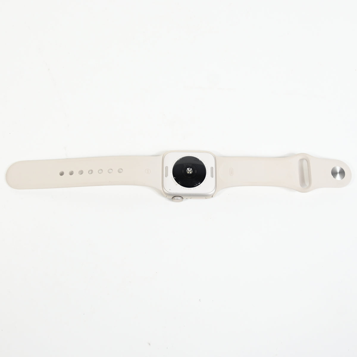 Apple Watch SE (2nd Gen) [40mm] Smartwatch Sport Band S/M (Starlight)