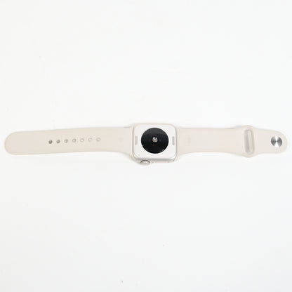 Apple Watch SE (2nd Gen) [40mm] Smartwatch Sport Band S/M (Starlight)